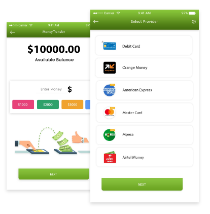 Cash App Clone UI/UX design