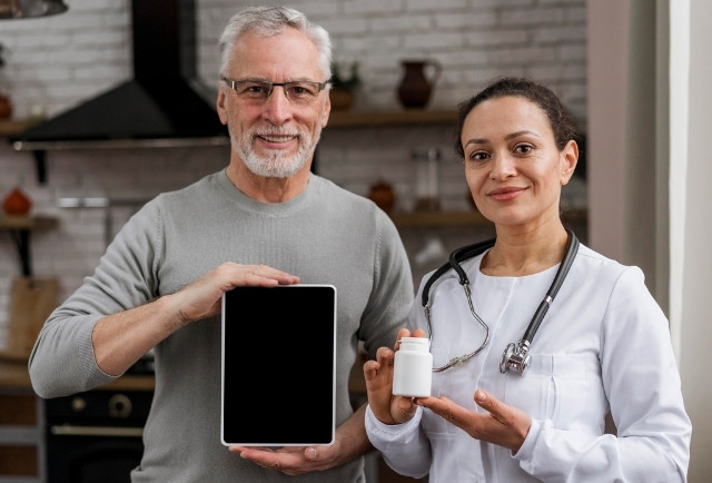 Patient progress tracking interface in myAir clone